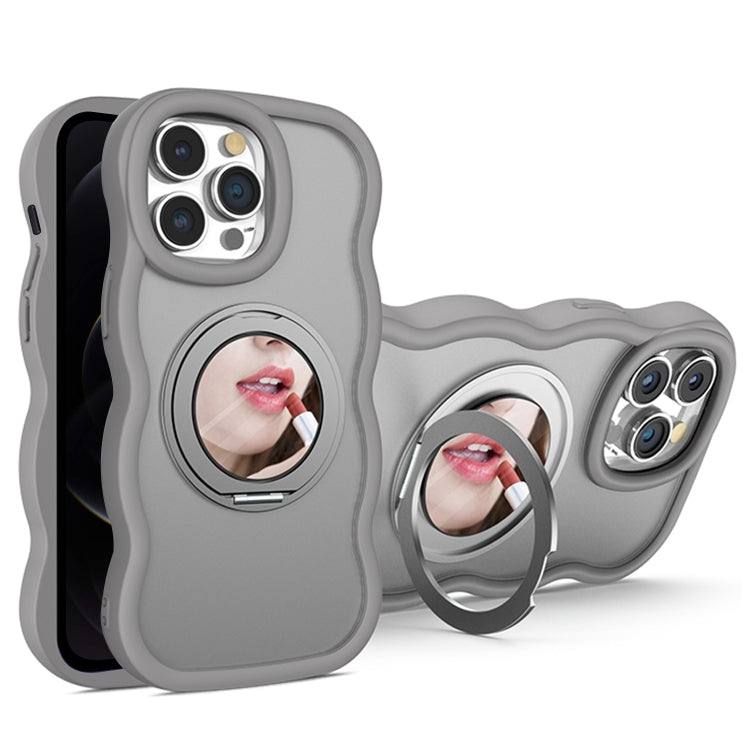 For iPhone 12 Pro Max Mirror Holder MagSafe Phone Case