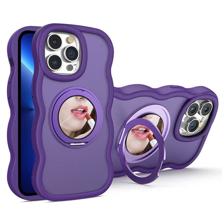 For iPhone 13 Pro Max Mirror Holder MagSafe Phone Case