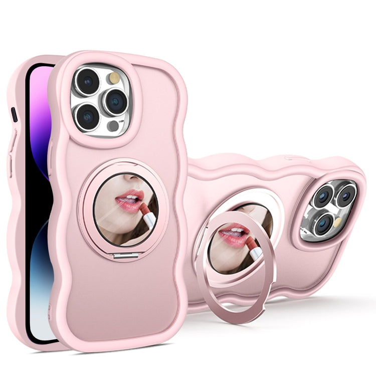 For iPhone 14 Pro Max Mirror Holder MagSafe Phone Case