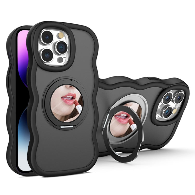 For iPhone 14 Pro Max Mirror Holder MagSafe Phone Case