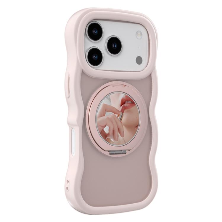 For iPhone 17 Pro Mirror Holder MagSafe Phone Case