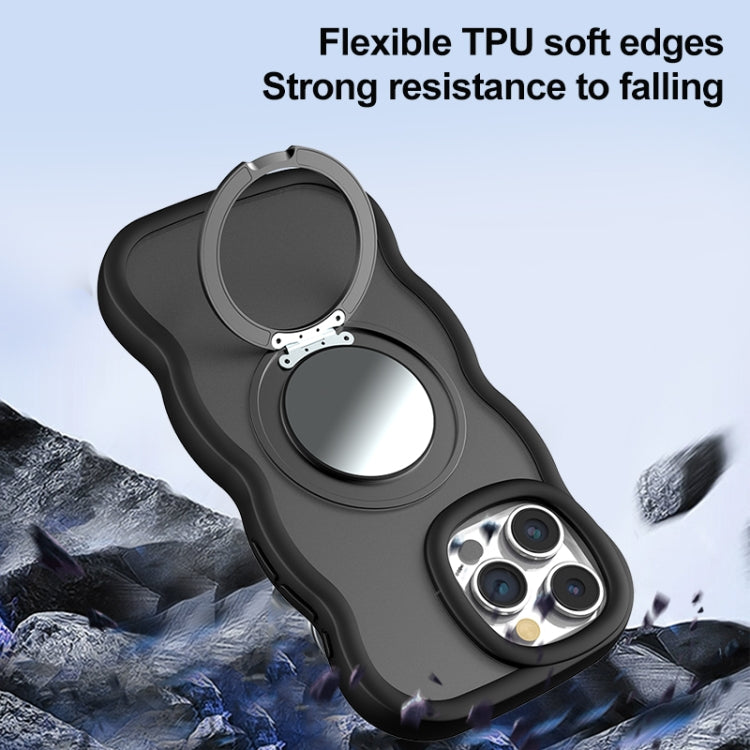 For iPhone 17 Pro Max Mirror Holder MagSafe Phone Case