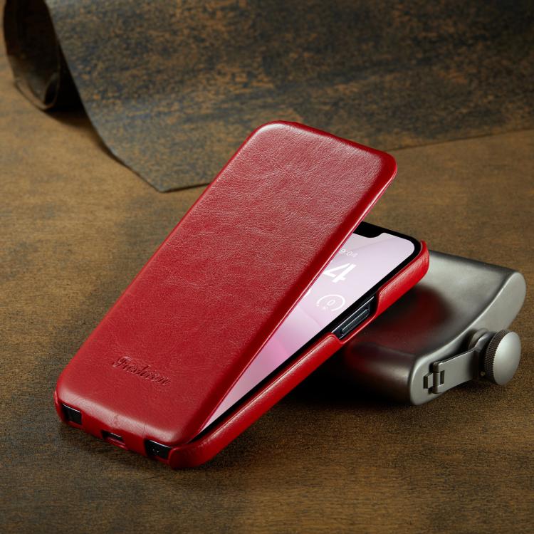 For iPhone 17e / 16e Fierre Shann 64 Texture Vertical Flip PU Leather Phone Case