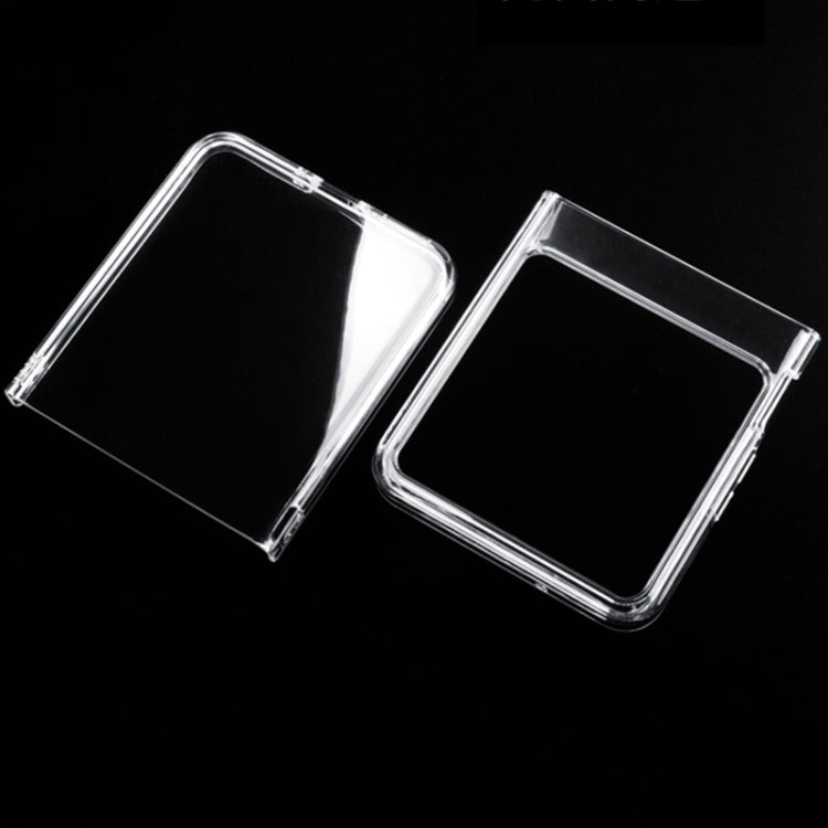 For infinix Zero Flip Transparent PC Phone Case