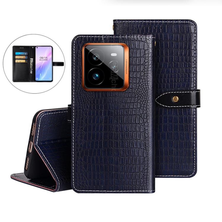 For Realme GT 7 Pro idewei Crocodile Texture Leather Phone Case