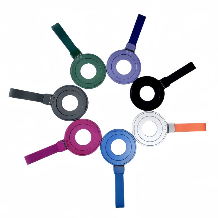 Metal Magsafe Magnetic Ring Silicone Band Phone Holder