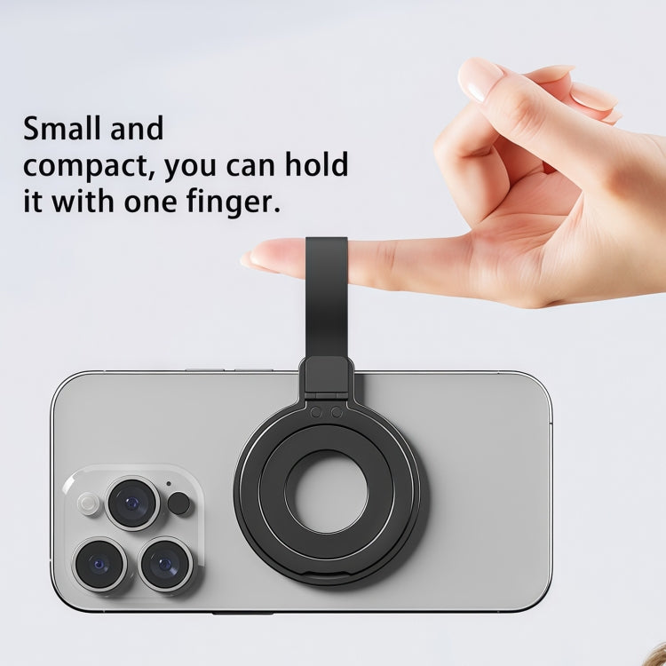 Metal Magsafe Magnetic Ring Silicone Band Phone Holder