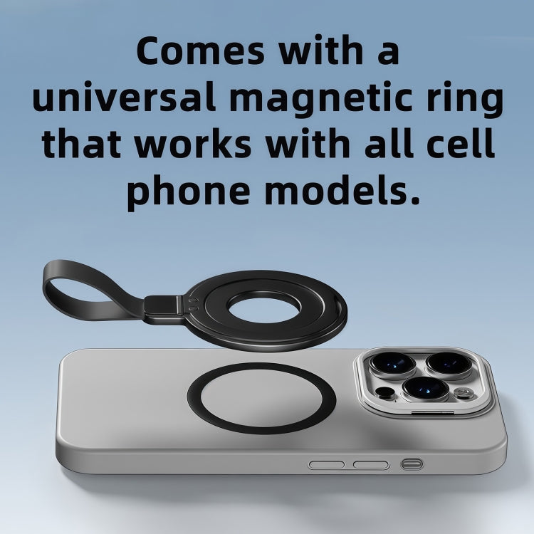 Metal Magsafe Magnetic Ring Silicone Band Phone Holder