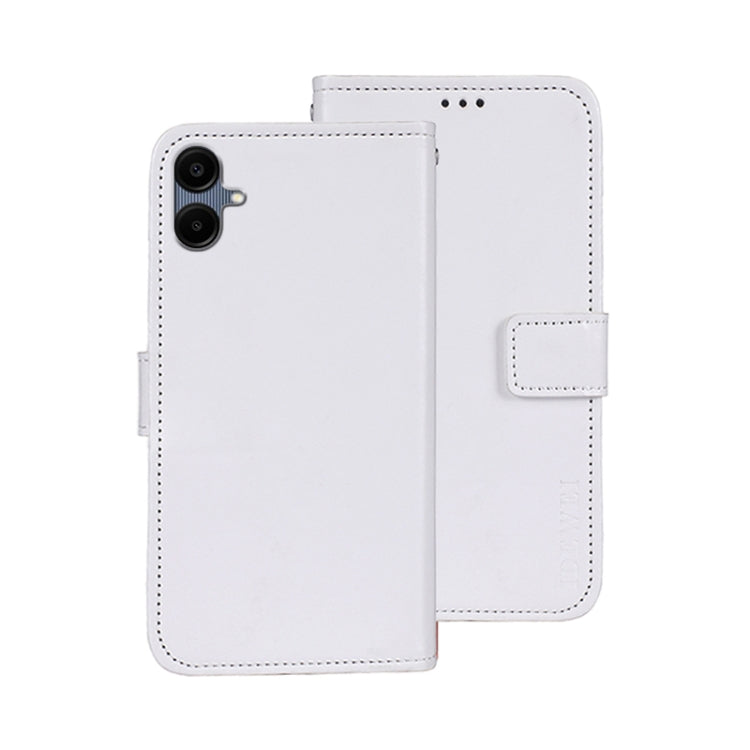 For Samsung Galaxy A06 4G idewei Crazy Horse Texture Leather Phone Case