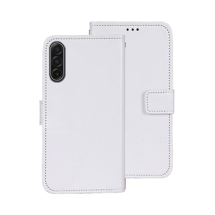 For Samsung Galaxy A17 5G idewei Crazy Horse Texture Leather Phone Case