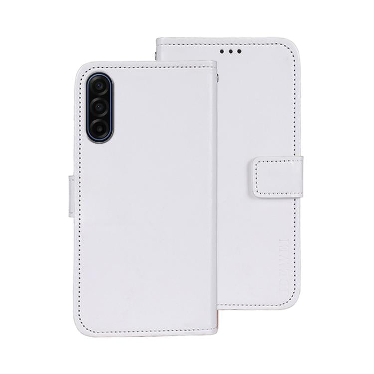 For Samsung Galaxy S25 FE 5G idewei Crazy Horse Texture Leather Phone Case