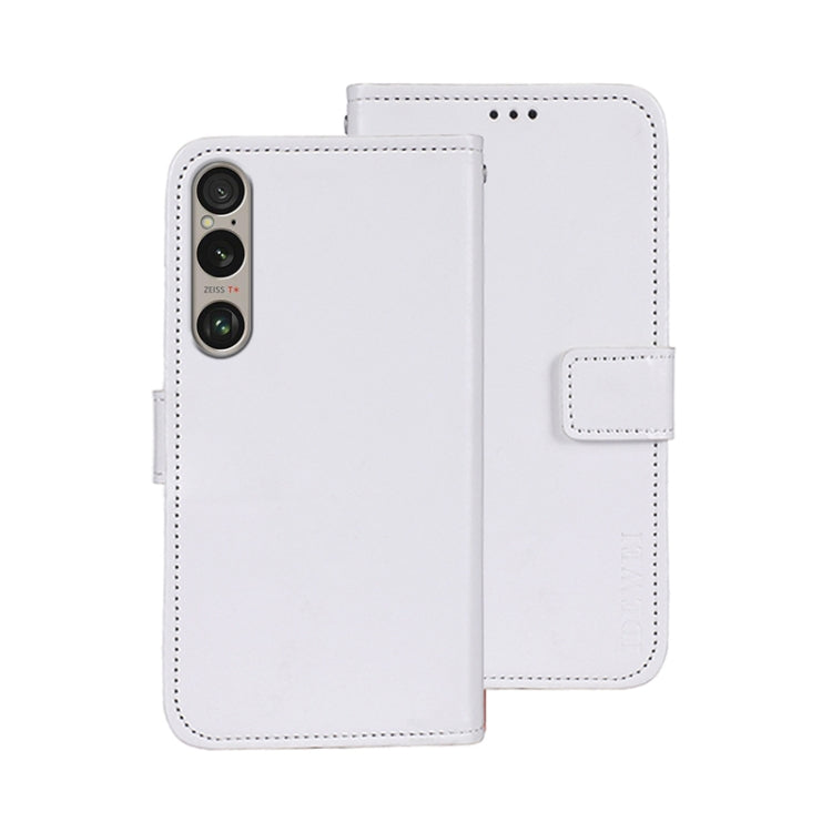 For Sony Xperia 1 VI idewei Crazy Horse Texture Leather Phone Case