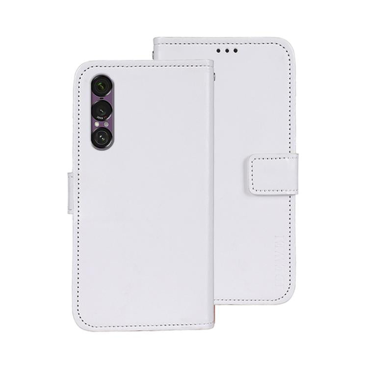For Sony Xperia 1 VII idewei Crazy Horse Texture Leather Phone Case