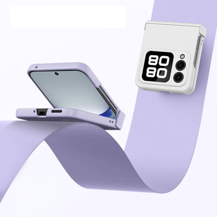 For Huawei nova Flip Ultra-thin Skin Feel Ring Phone Case with Hinge