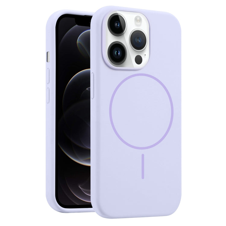 For iPhone 12 Pro Liquid Silicone MagSafe Phone Case