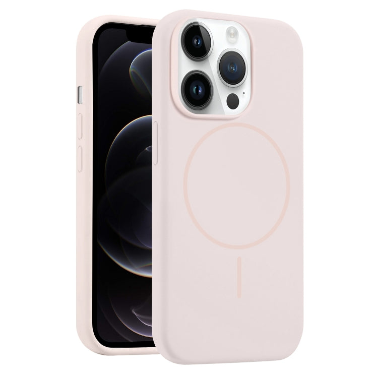 For iPhone 12 Pro Liquid Silicone MagSafe Phone Case