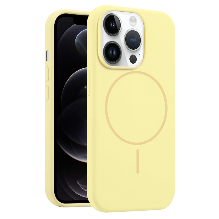 For iPhone 12 Pro Liquid Silicone MagSafe Phone Case