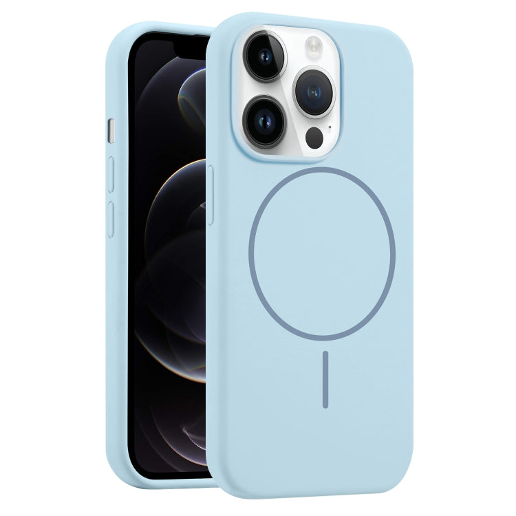 For iPhone 12 Pro Liquid Silicone MagSafe Phone Case