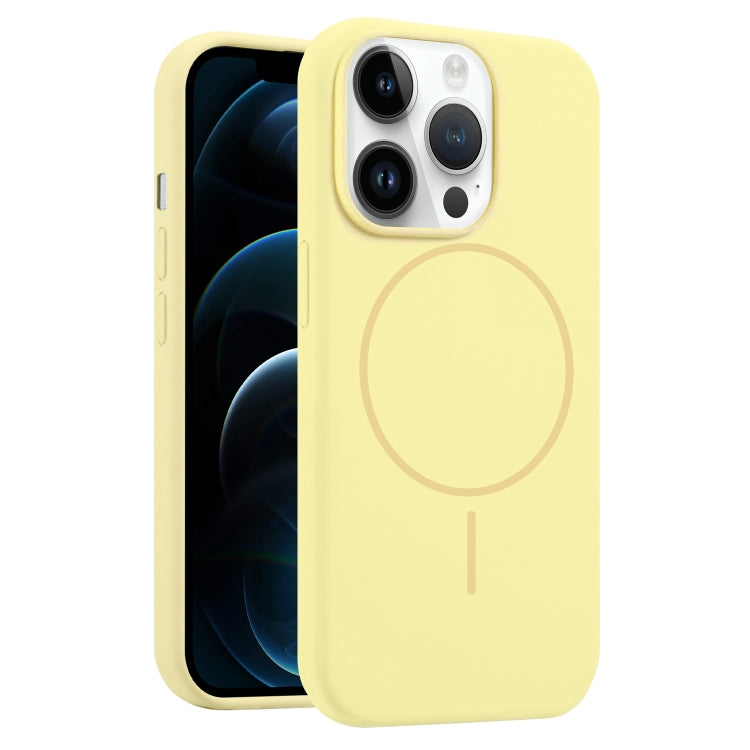 For iPhone 12 Pro Max Liquid Silicone MagSafe Phone Case