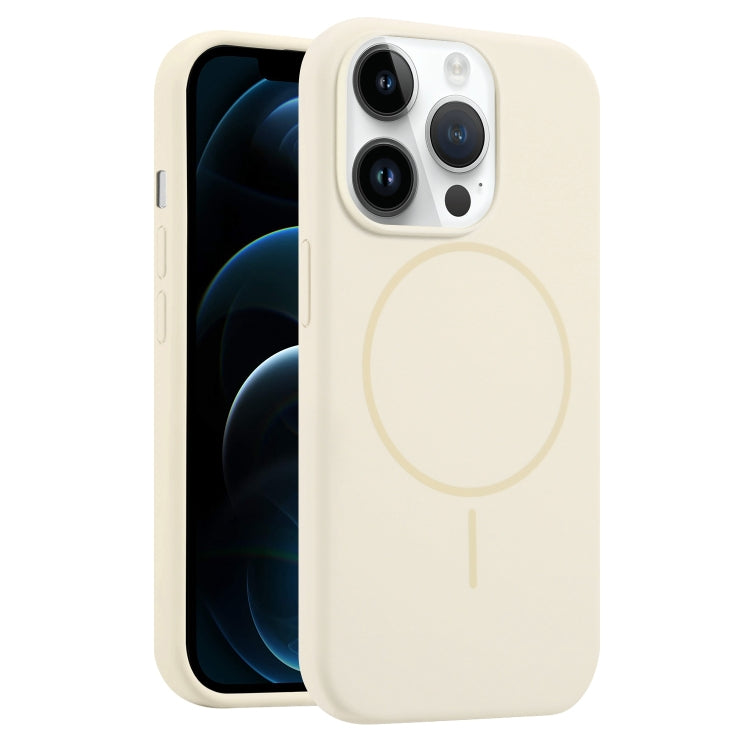 For iPhone 12 Pro Max Liquid Silicone MagSafe Phone Case