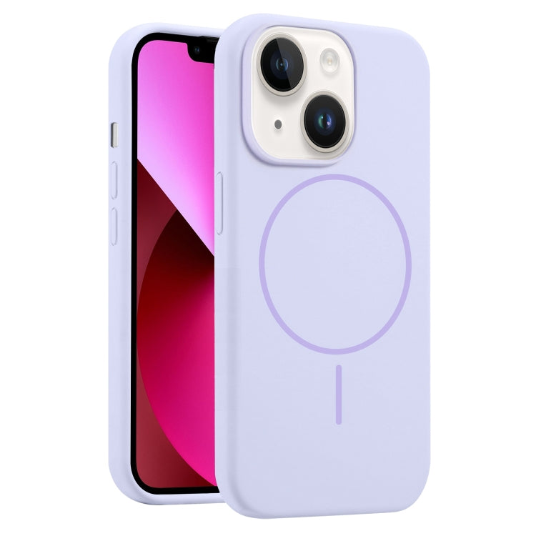 For iPhone 13 Liquid Silicone MagSafe Phone Case