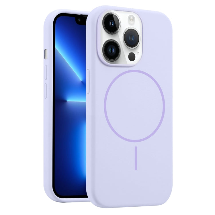 For iPhone 13 Pro Liquid Silicone MagSafe Phone Case
