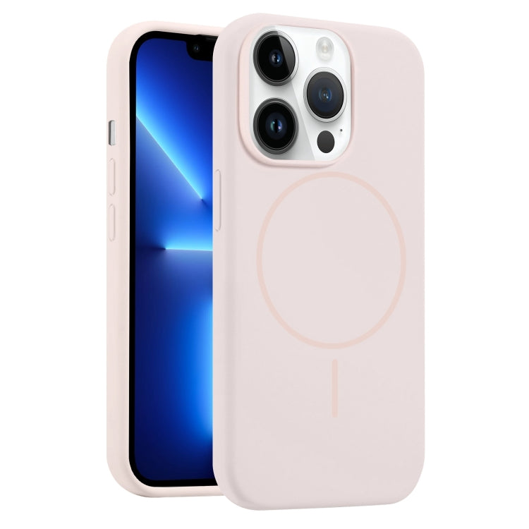 For iPhone 13 Pro Liquid Silicone MagSafe Phone Case