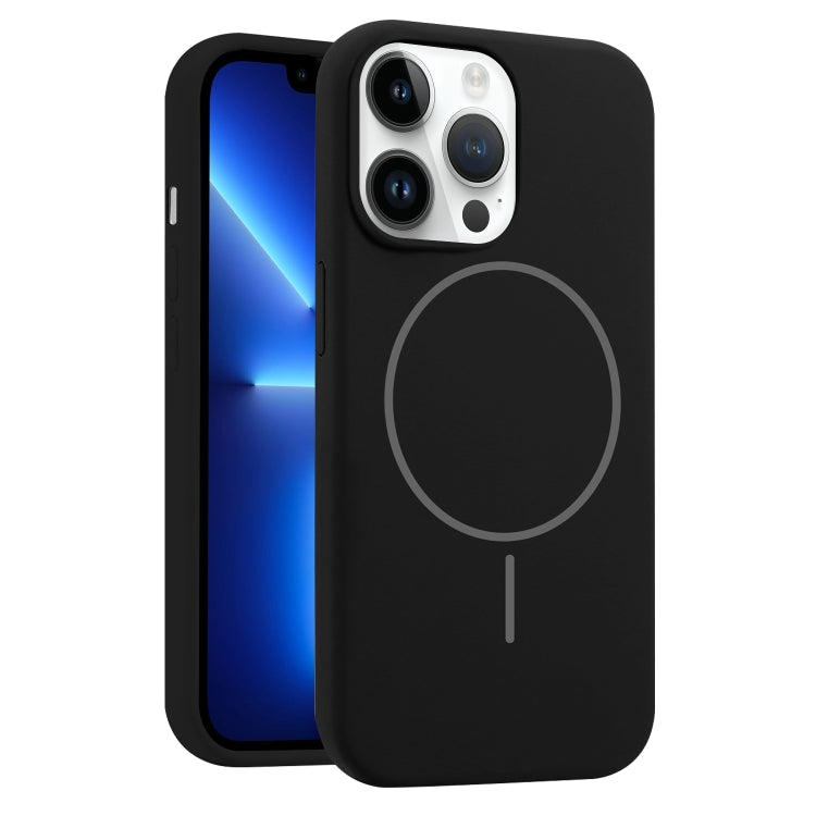 For iPhone 13 Pro Liquid Silicone MagSafe Phone Case