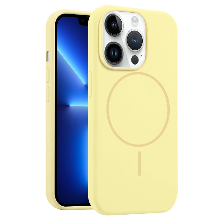 For iPhone 13 Pro Liquid Silicone MagSafe Phone Case