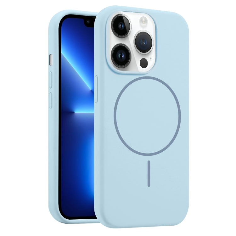 For iPhone 13 Pro Liquid Silicone MagSafe Phone Case