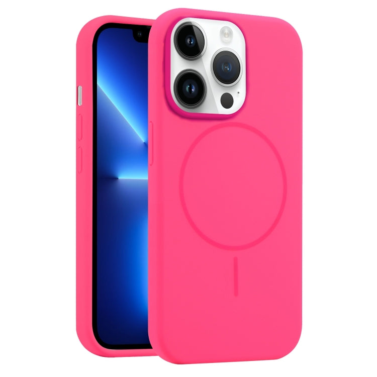 For iPhone 13 Pro Liquid Silicone MagSafe Phone Case