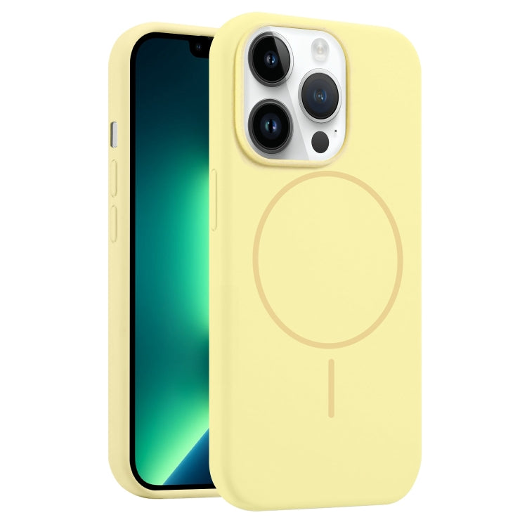 For iPhone 13 Pro Max Liquid Silicone MagSafe Phone Case