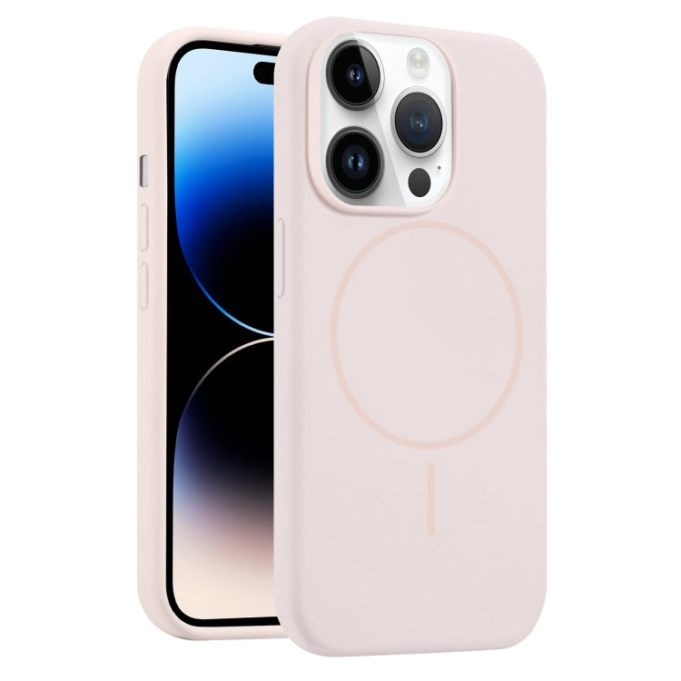 For iPhone 14 Pro Liquid Silicone MagSafe Phone Case