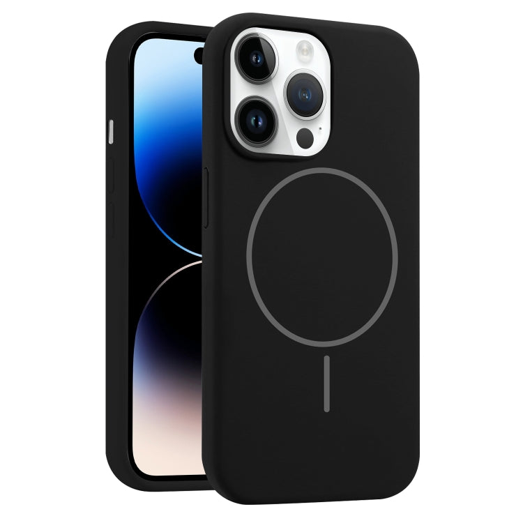 For iPhone 14 Pro Liquid Silicone MagSafe Phone Case