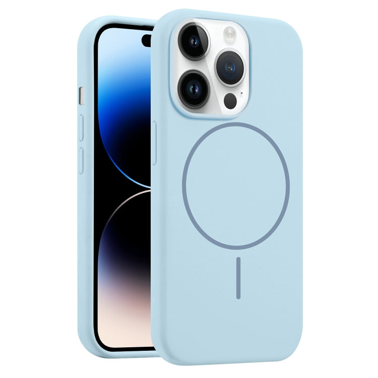 For iPhone 14 Pro Liquid Silicone MagSafe Phone Case