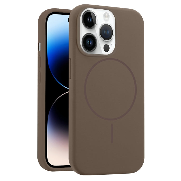 For iPhone 14 Pro Liquid Silicone MagSafe Phone Case