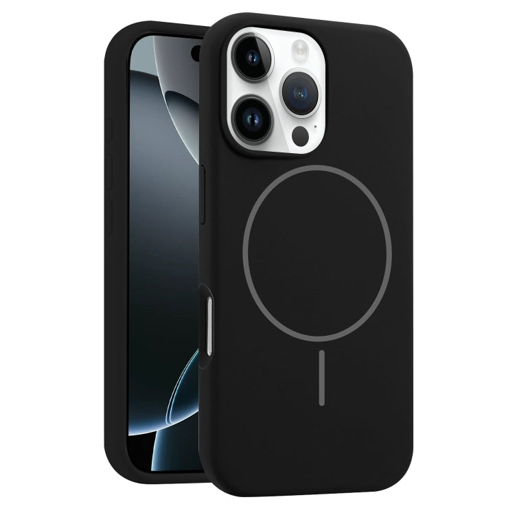 For iPhone 16 Pro Liquid Silicone MagSafe Phone Case