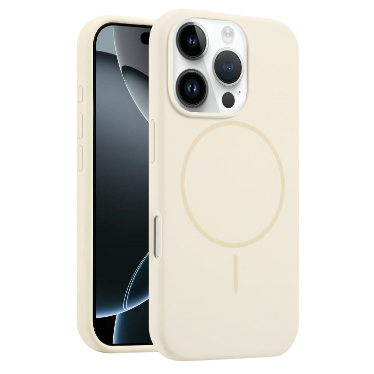 For iPhone 16 Pro Liquid Silicone MagSafe Phone Case