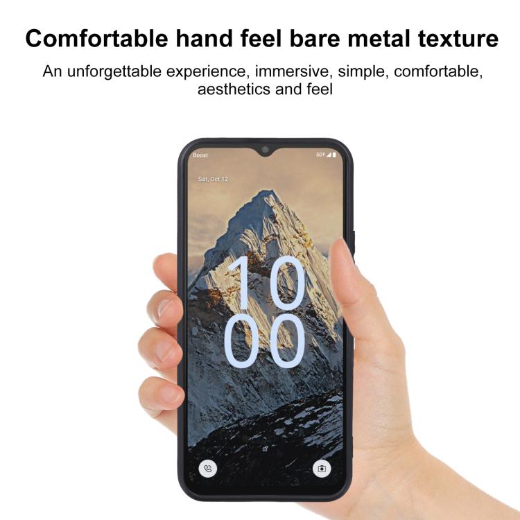 For Boost Mobile Summit 5G 10pcs TPU Phone Case - Black