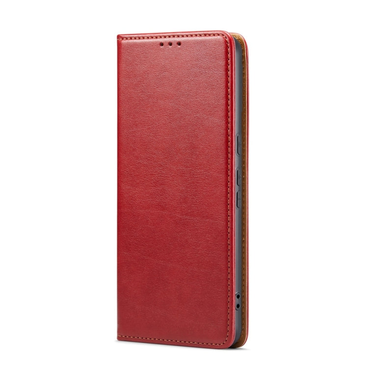 For Google Pixel 9 Pro XL Fierre Shann PU Genuine Leather Texture Phone Case