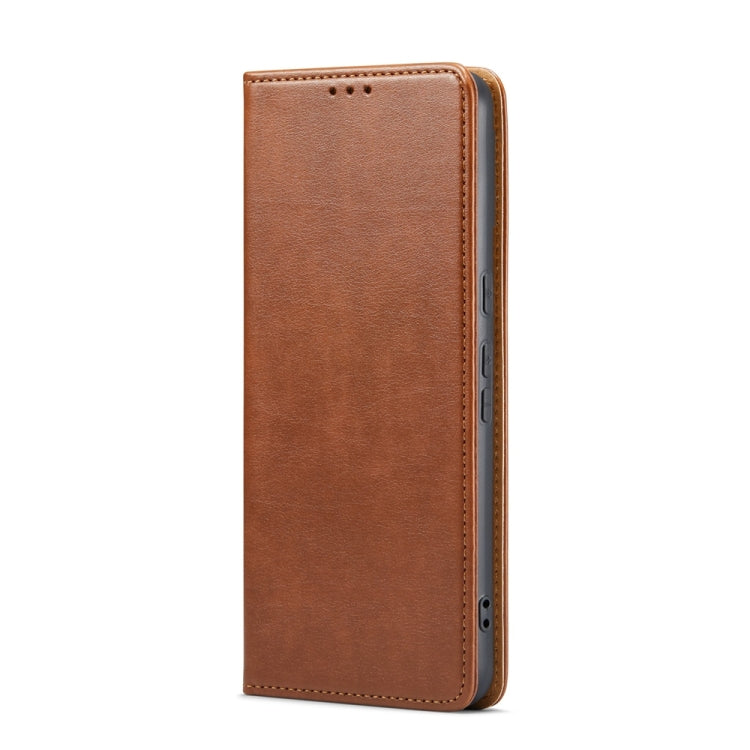 For Google Pixel 9 Pro XL Fierre Shann PU Genuine Leather Texture Phone Case