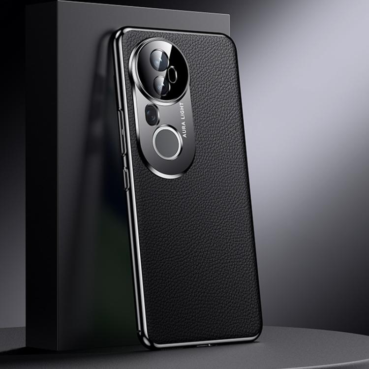 For vivo S20 Pro Genuine Leather PC Phone Case