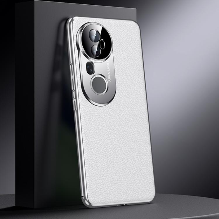 For vivo S20 Pro Genuine Leather PC Phone Case