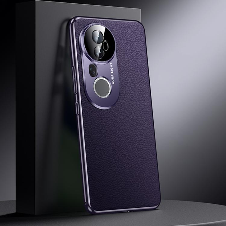 For vivo S20 Pro Genuine Leather PC Phone Case
