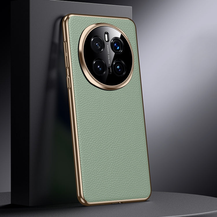 For Honor Magic7 Pro Genuine Leather PC Phone Case