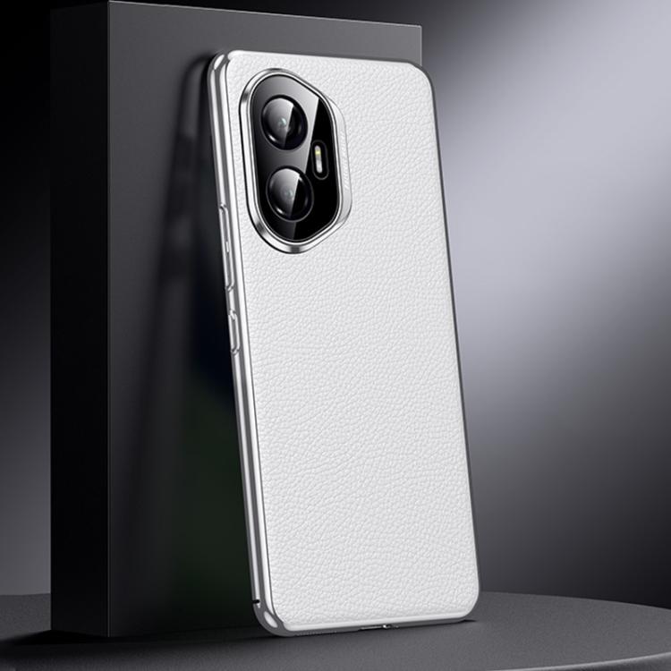 For Honor 300 Genuine Leather PC Phone Case