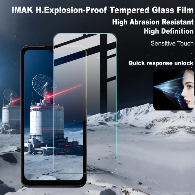 For HMD Key 4G/Aura 2 4G/Arc 4G imak H Series Tempered Glass Film