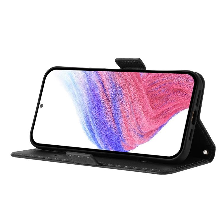For Redmi Note 14 Pro 4G Embossed Rose RFID Anti-theft Leather Phone Case