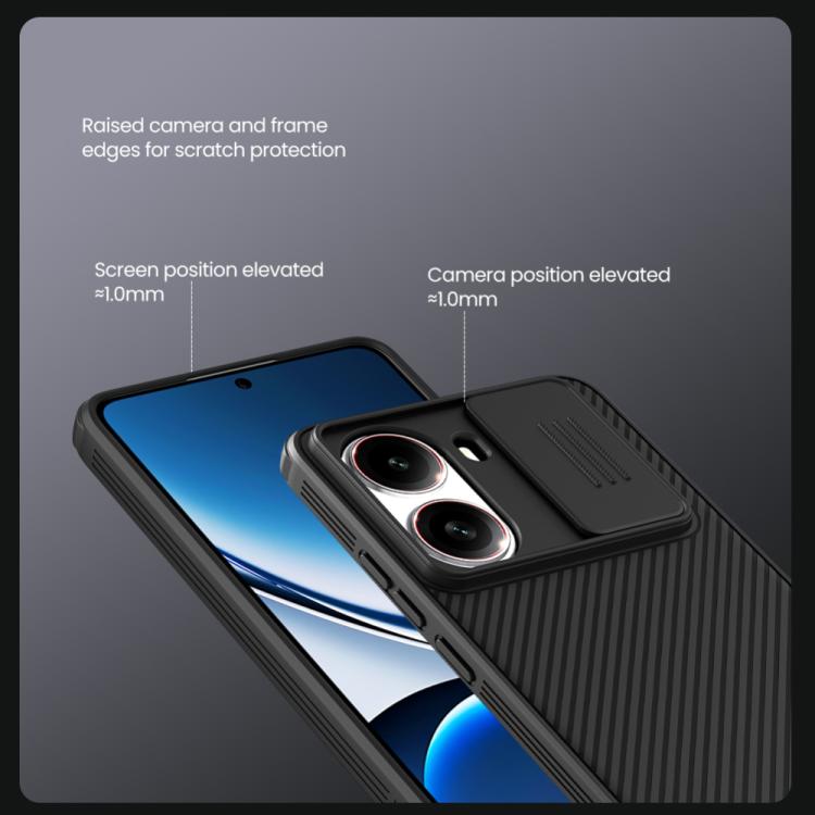 For Redmi Turbo 4 NILLKIN CamShield Pro PC Phone Case