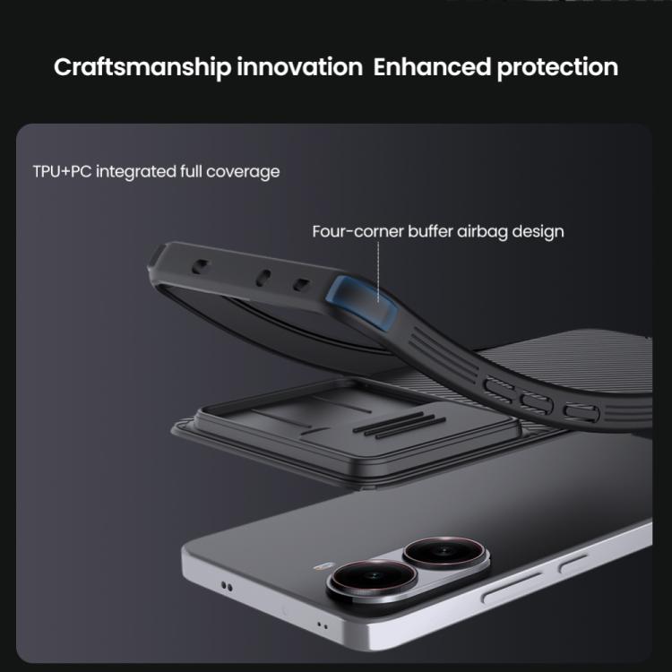 For Redmi Turbo 4 NILLKIN CamShield Pro PC Phone Case